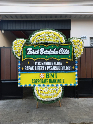 Papan Bunga Duka di Curup Selatan