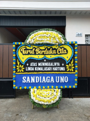 Papan Bunga Duka di Curup Selatan