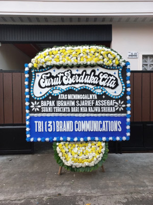 Papan Bunga Duka di Curup Selatan